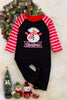 Christmas embroidered snowman boys romper. RPB50143009 WEN