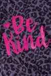 Be kind" graphic printed baby onesie w/sequins sleeves. RPG65113005-NAYDINE