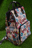 Floral, horse shoe printed diaper bag. BBG25153031