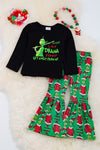 You smell like drama please get away from me Christmas 2 piece outfit. OFG90113004 WEN