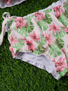 HAWAIIAN/TROPICAL FLOWER SWIM SET. SWG25173002-LOI