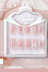 Beautiful women press nail set / 5 piece nail kit. Choose your favorite!! A-4