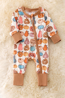  RPG40848 SOL: Happy Halloween printed baby onesie.