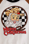 TPB40531 LOI: Merry Christmas Santa printed boys shirt.