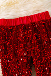 PNG50113007 Wen: Red sequins bell bottoms.