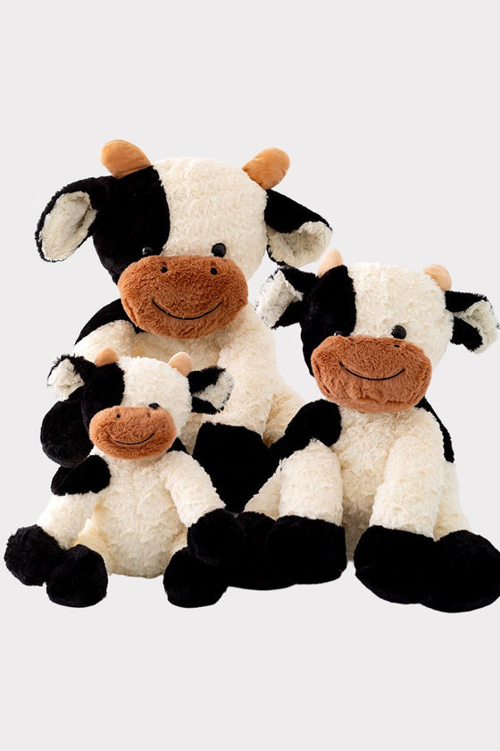 Plushy cow is available in 3 sizes. 2024A