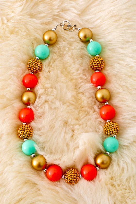 Multi-Color bubble necklace. 3PCS/$12.00 ACG40496 S