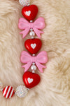 Valentines necklaces are now available in 4 styles.  3pcs/$12.00