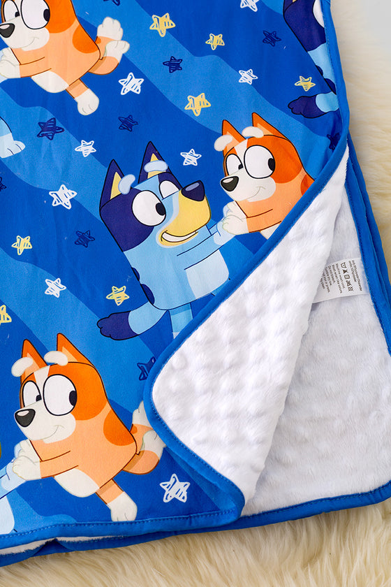 BB-24: Boys 38 x 90 baby blankets available in 3 styles.