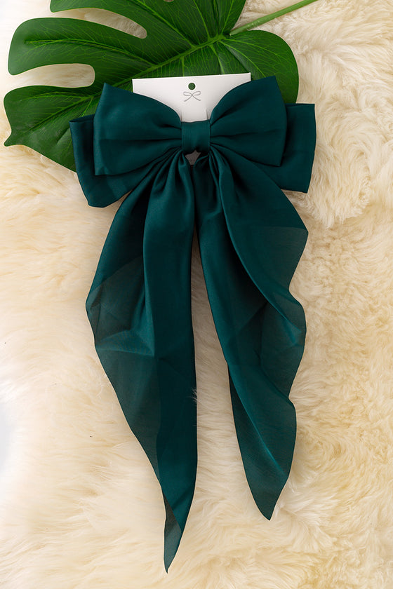 Satin coquette hair bows, available in 8 colors. (5pcs-same color)