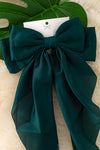 Satin coquette hair bows, available in 8 colors. (5pcs-same color)