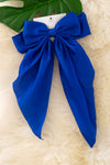 Satin coquette hair bows, available in 8 colors. (5pcs-same color)