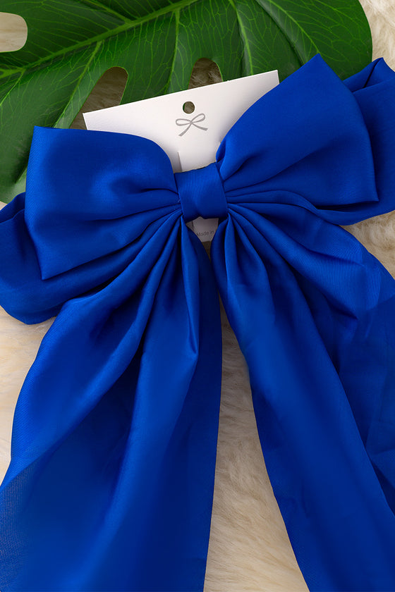 Satin coquette hair bows, available in 8 colors. (5pcs-same color)