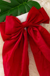 Satin coquette hair bows, available in 8 colors. (5pcs-same color)