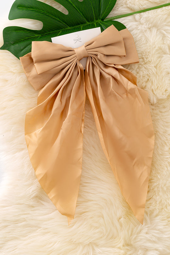 Satin coquette hair bows, available in 8 colors. (5pcs-same color)