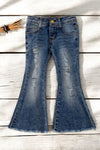 Bootcut Distressed denim jeans. PNG50026 JEAN