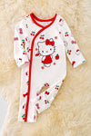 RPG40554 WEN: Coquette printed onesie w/cherries.