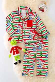  PJB40017 SOL: Character printed pajama set for boys. 🎄