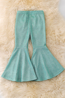  Mint shimmery bell bottoms. PNG50033 NAY