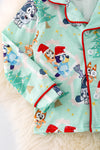 PJG40096 SOL: Character printed pajamas set.🎄