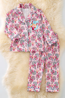  PJG40103 LOI: Cindy printed pajama set.🎄