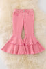 Pink double layer denim pants. PNG50010 NAY