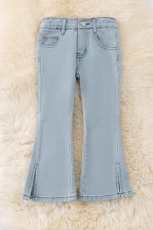  Lt. Blue bootcut denim pants. PNG50061 JEAN