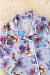 PJB40032 SOL: Blue Character pajamas.