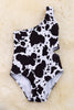 Girl cow spotted swimsuit. SWG25204002 JEANN