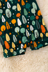 🎍Bamboo made tree printed baby romper. RPB50061