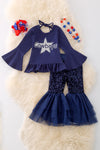 D-Cowboys 2piece navy set. OFG42790 SOL