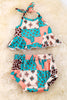 Multi-printed patch baby set. OFG40207 SOL