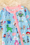 RPG40835 amy: A character story printed girls baby onesie.