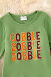 OFG41429 WEN: Goble, Goble, Thanksgiving 2 piece set.