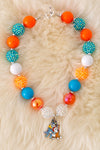 Multi-color Bubble necklaces 3pcs$15.00