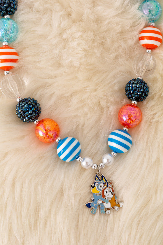 Multi-color Bubble necklaces 3pcs$15.00