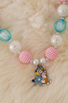 Multi-color Bubble necklaces 3pcs$15.00