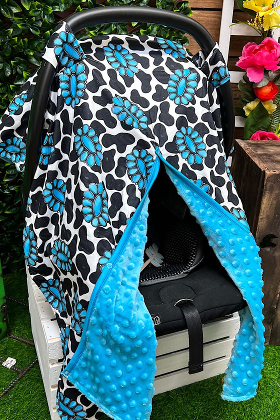 Concho & cow spotted car seat cover. ZYTG25153012 S