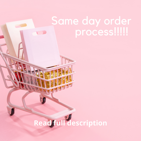 PASS FOR SAME DAY PROCESSING! 📢 READ DESCRIPTION CAREFULY.
