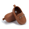 Super cute pleather baby shoes. Available in 2 colors! HMZ165