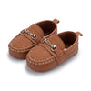 Super cute pleather baby shoes. Available in 2 colors! HMZ165