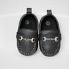 Super cute pleather baby shoes. Available in 2 colors! HMZ165