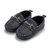 Super cute pleather baby shoes. Available in 2 colors! HMZ165