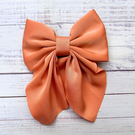 4.5" X 5.5" Coquette bows available in 15 colors. 6pcs/$9.00 BW-CQ-2024