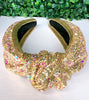 Girls Shimmery headbands available in 3 colors. 2pcs/$8.00