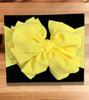 LT. Yellow tone printed large headbands. (3pcs/$10.50) F-DLH2326K