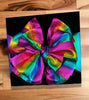 metallic tie dye printed large headbands. (2pcs/$10.00) F-DLH2448K