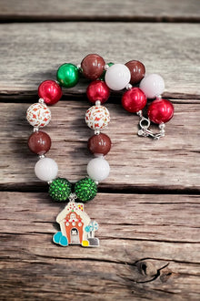  ginger cookie bubble necklace. (3pcs/$15.00) ACG50133017 S