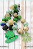 St. Patrick's multi-color bubble necklace with pendant. 3pcs/$15.00