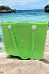 Beach Bag-Tote made of rubber beach bag. Available in 9 colors. Tote-2024-DD
